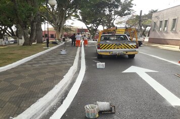 Secretaria de Defesa Social realiza melhorias na pintura de sinalização horizontal