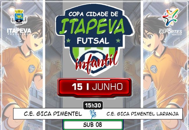 Mais uma rodada Copa Cidade de Itapeva de Futsal Infantil 