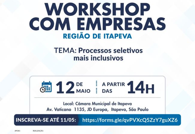 Polo de Empregabilidade Inclusiva-PEI abre inscrições para workshop com empresas