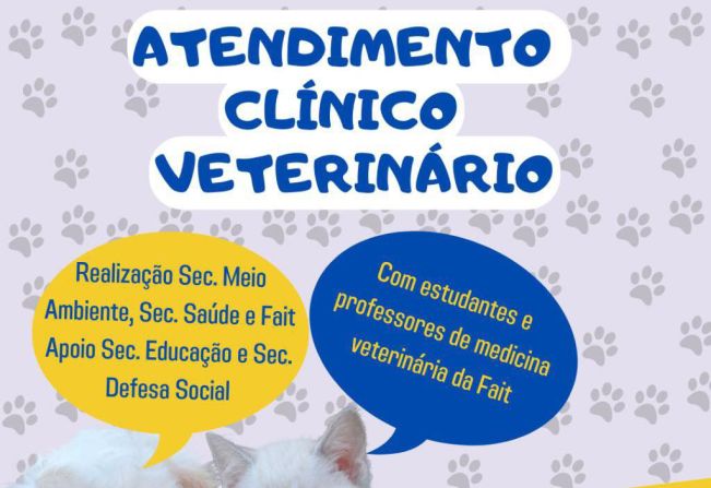 Atendimento veterinário gratuito acontece na Vila São Francisco 