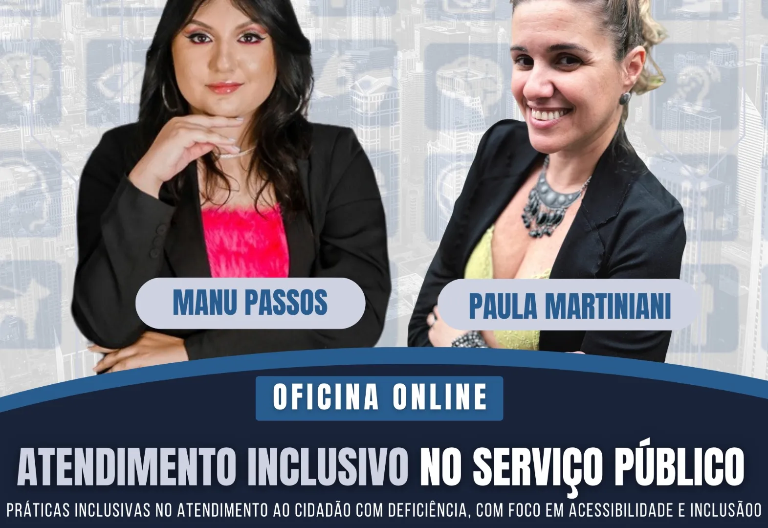Escola de Administração e Contas Públicas promove oficina online dia 15 sobre atendimento inclusivo no serviço público