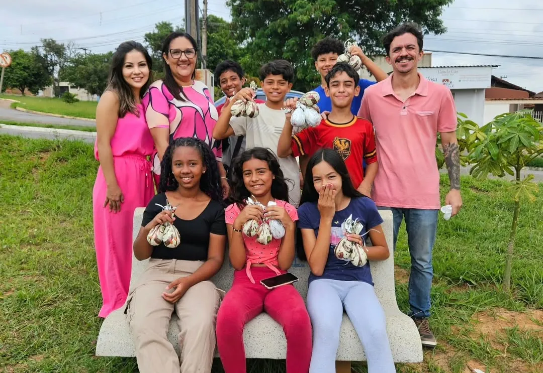 Atividade lúdica faz a páscoa dos jovens assistidos pela Casa do Adolescente ainda mais feliz