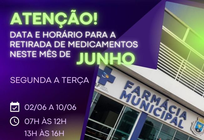 Confira os horários para retirada de medicamentos