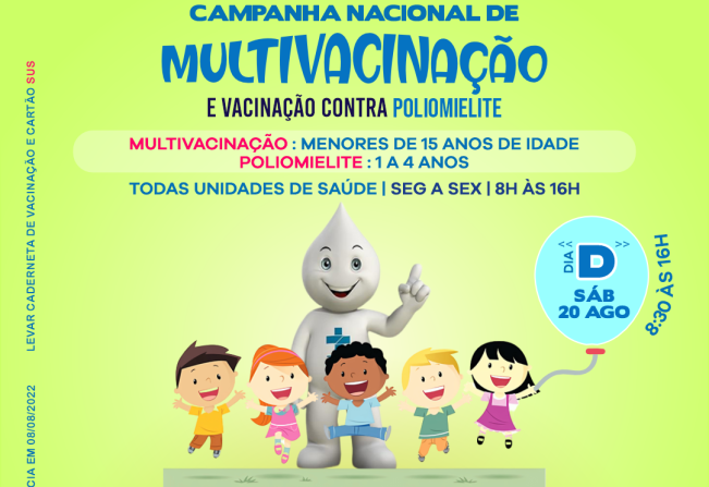 Campanha Nacional de Multivacinação em Itapeva