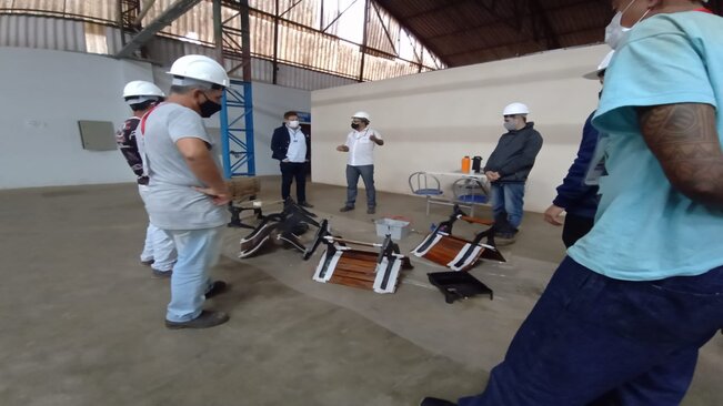 Munícipes participam de curso profissionalizante de pintura residencial e pequenos reparos