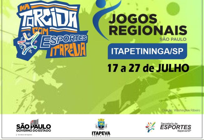 Atletas itapevenses participam dos Jogos Regionais 