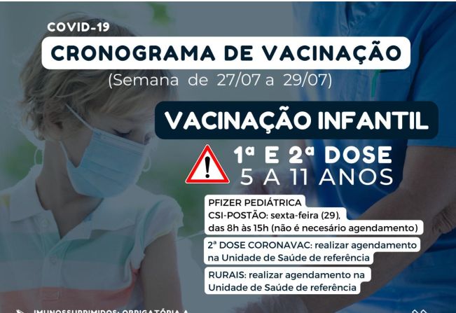 Confira a vacinação do Covid-19 em Itapeva