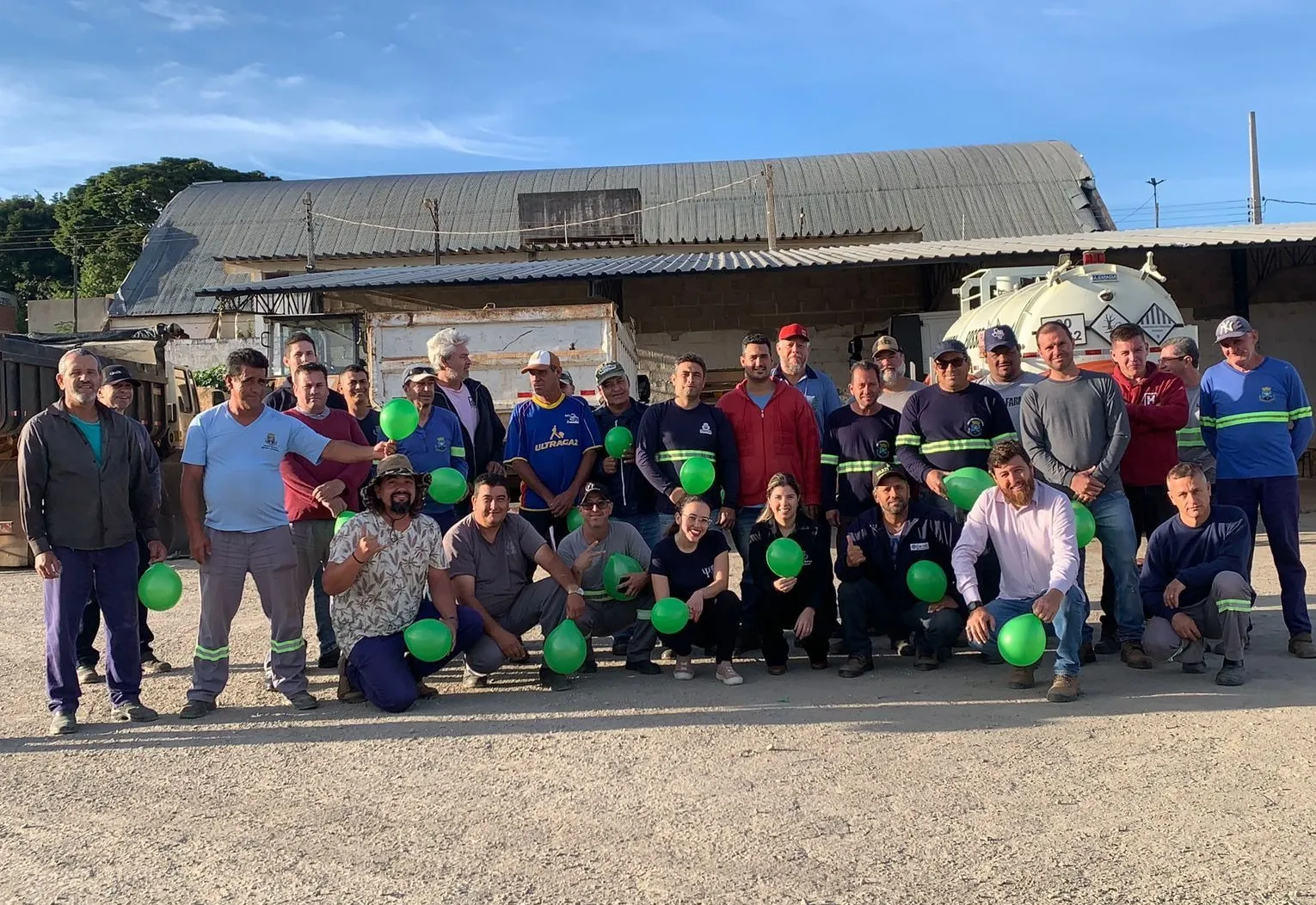 Prefeitura realiza ação de ginástica laboral na Secretaria de Desenvolvimento Rural e Infraestrutura