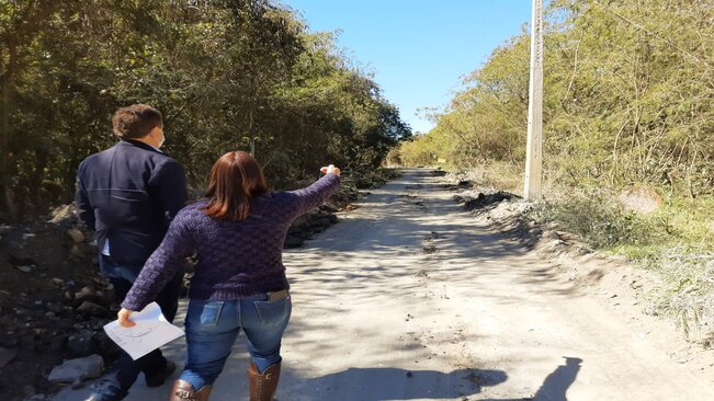 Prefeitura realiza melhorias na Estrada do Bairro da Sanbra