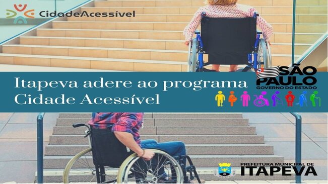 Itapeva adere ao programa Cidade Acessível