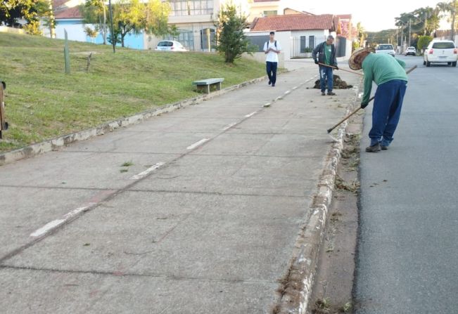 Prefeitura segue com os serviços de Zeladoria Urbana