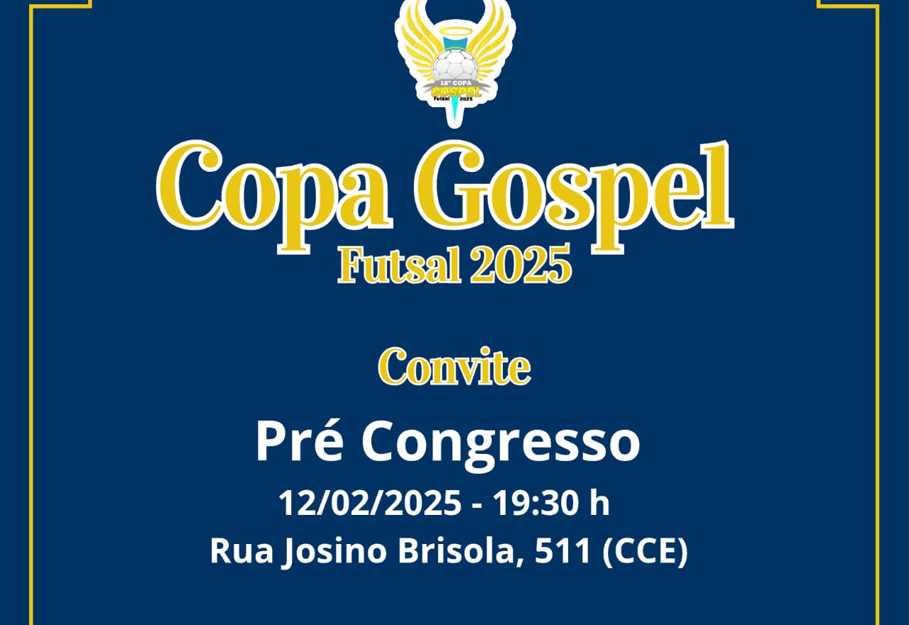 Preparativos para a tradicional Copa Gospel de Futsal são iniciados