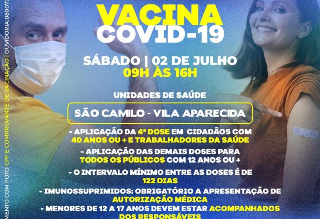 Mutirão de vacinação contra a Covid-19