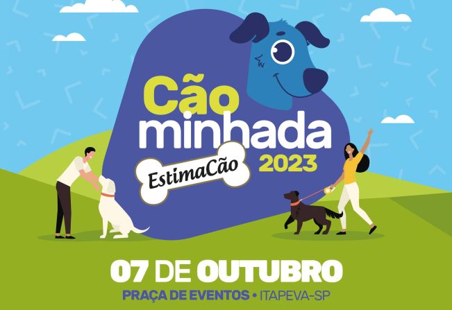 Cãominhada 2023 em Itapeva reúne várias atrações para os Pets e seus tutores 