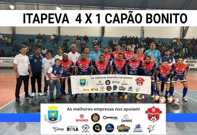 Itapeva garante importante vitória e avança na Copa Record de Futsal Masculino 