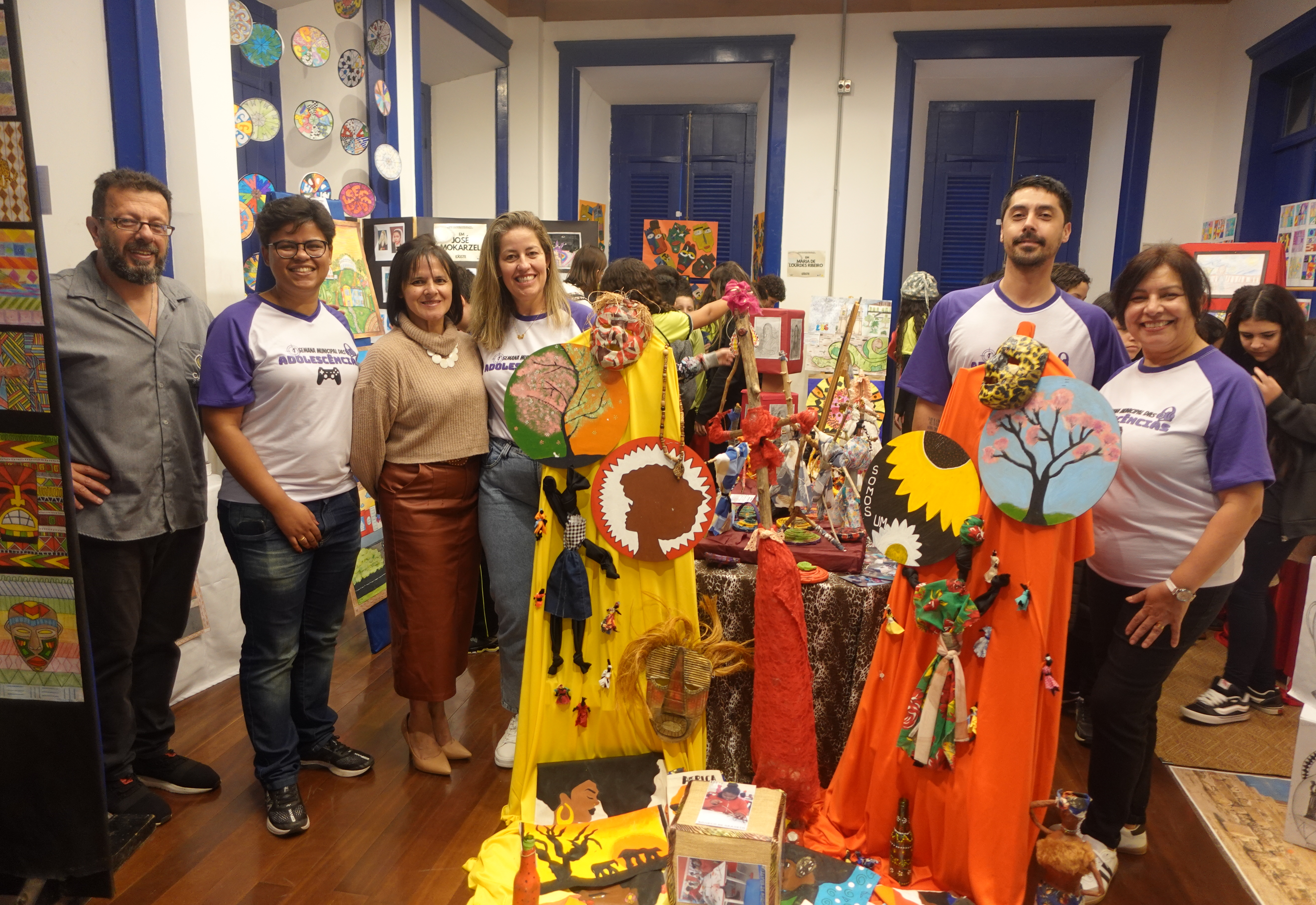 Mostra de Arte das Escolas dos Anos Finais do Ensino Fundamental é realizada na Secretaria da Cultura e Turismo 