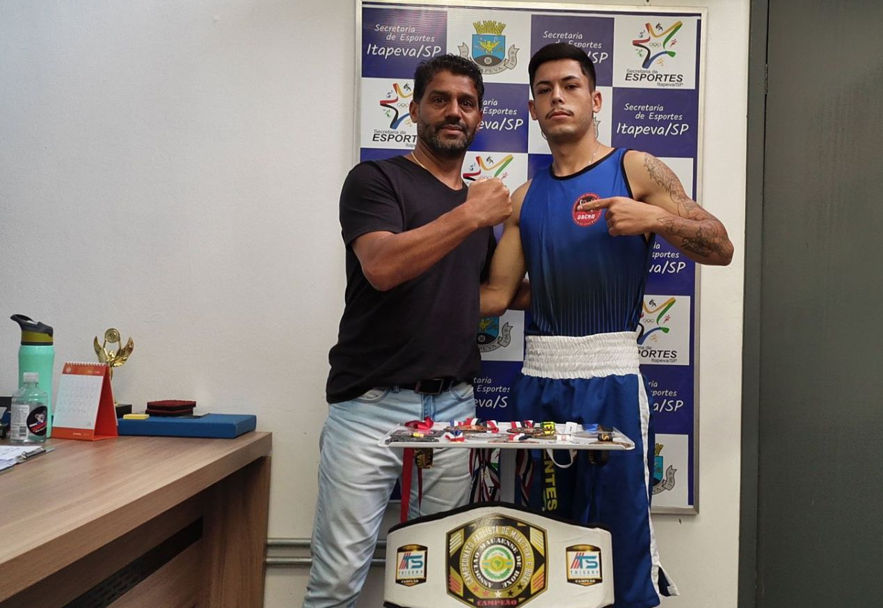Atleta de Itapeva conquista título no Pittbulls Boxer Champions