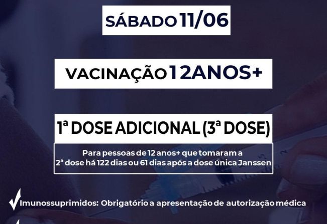 Confira a vacinação do Covid-19 em Itapeva