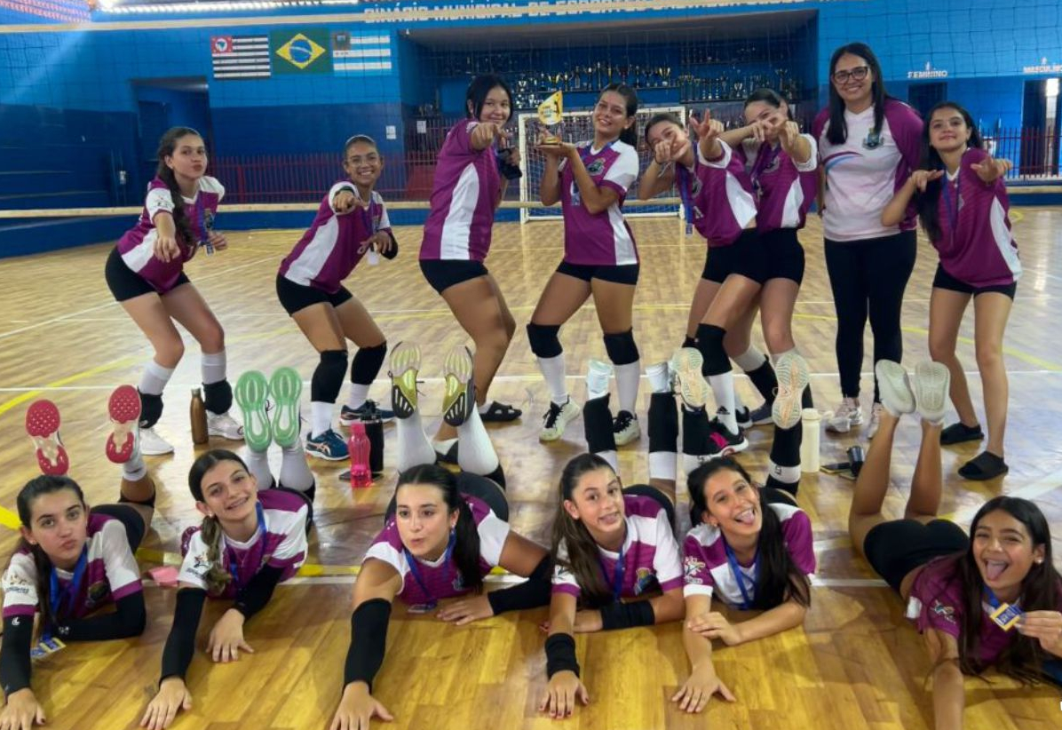 Itapeva é bicampeã do torneio de Voleibol Mirim