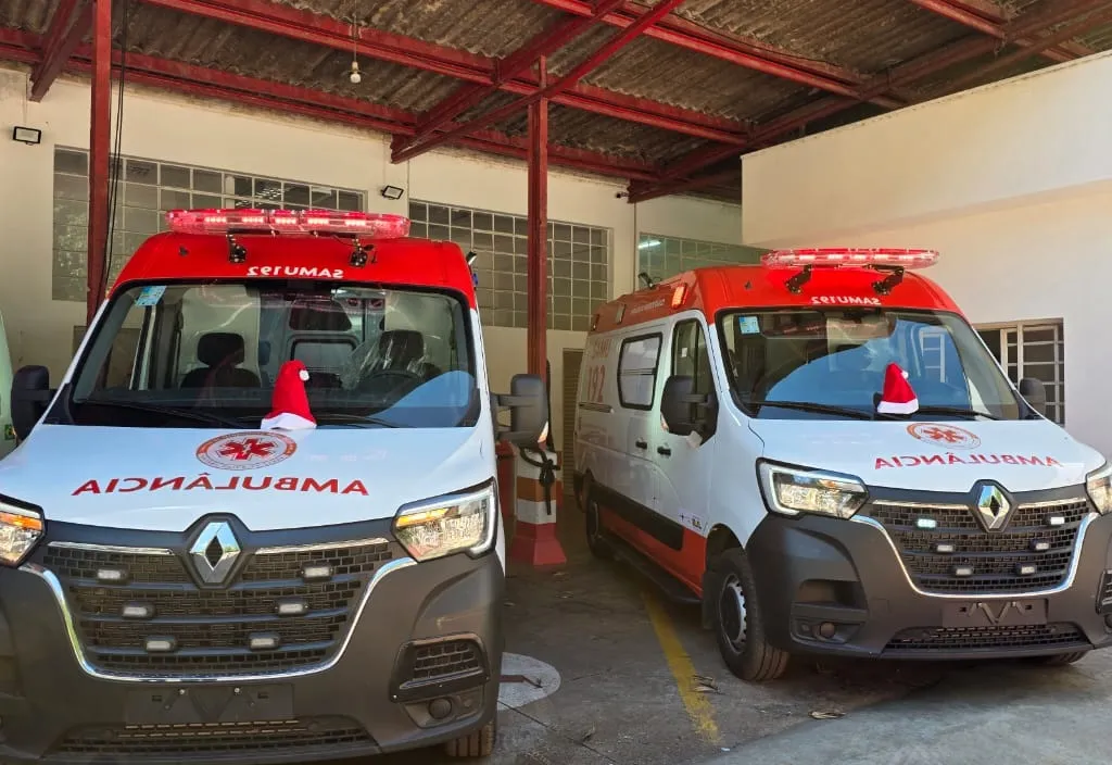 Itapeva recebe duas novas ambulâncias para o SAMU e reforça atendimento de emergência