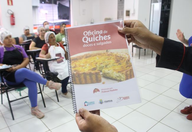 Fundo Social promove oficina de Quiches doces e salgados 