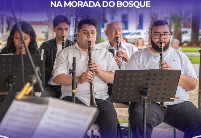 Lira Itapevense se apresenta no bairro Morada do Bosque