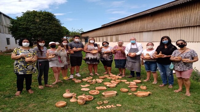 ENCERRAMENTO DO CURSO DE ARTESANATO EM ARGILA