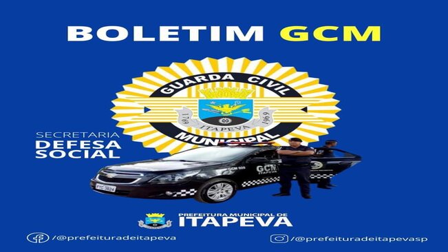 Boletim GCM: Confira algumas das ações da GCM na última semana